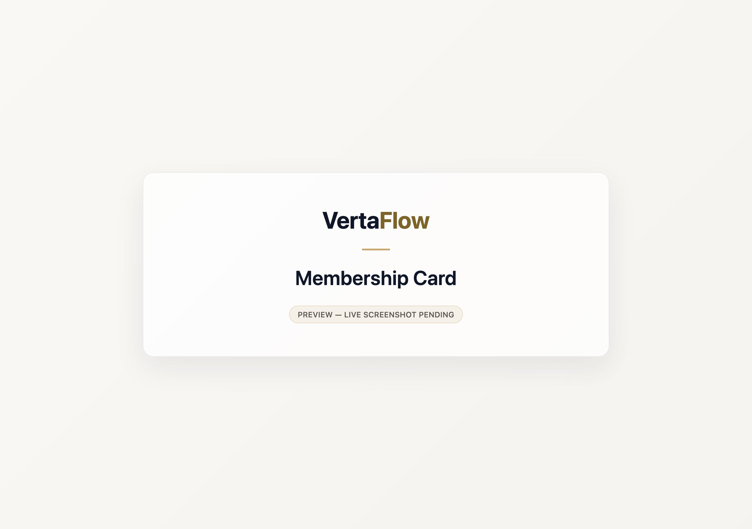 A client's membership card showing a QR code